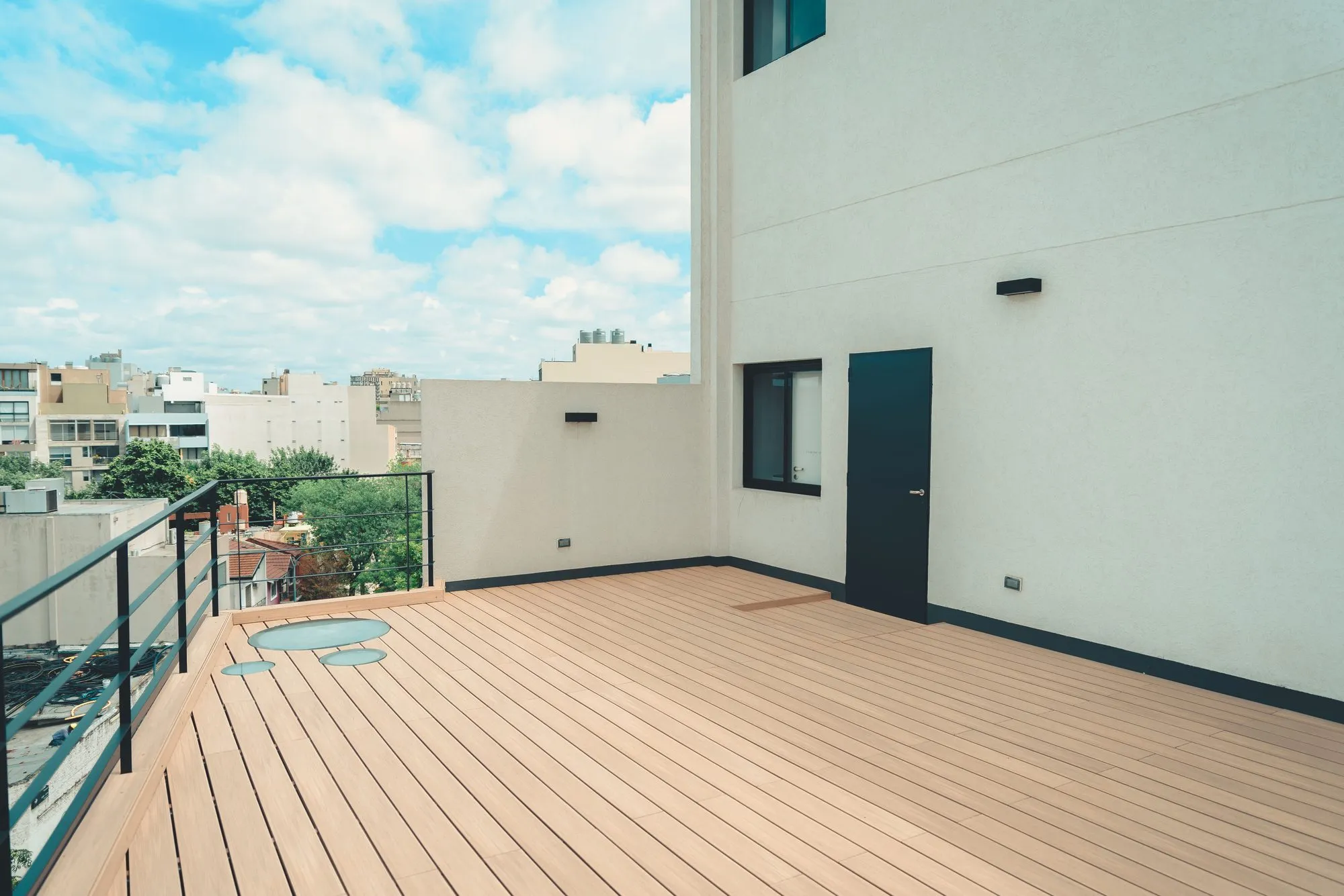 Terraza y SUM en el piso 6